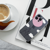 Disney Case Apple iPhone 15 Pro Max Winnie the Pooh Partial Print Balloon Transparent