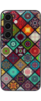 Vivid Ethnic Style Case Samsung Galaxy S24+ Red