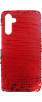 Vivid Sequin Case Samsung Galaxy A14 4G/5G Red