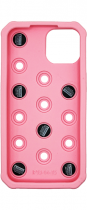 Vivid Silicone Pins Case Apple iPhone 13 Pink