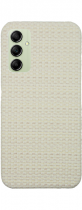 Vivid Woven Pattern Case Samsung Galaxy A14 4G/5G Beige