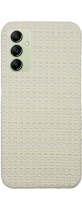 Vivid Woven Pattern Case Samsung Galaxy A14 4G/5G Beige