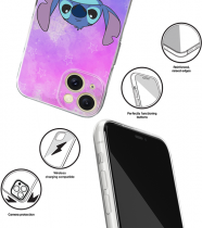 Disney Case Apple iPhone 15 Stitch Full Print Multicoloured