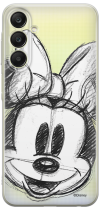 Disney Case Samsung Galaxy A25 5G Minnie Partial Print Sketch Transparent