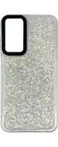 Vivid Glitter Shine Case Samsung Galaxy A54 5G Silver