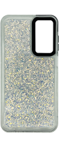 Vivid Glitter Shine Case Samsung Galaxy A54 5G Silver