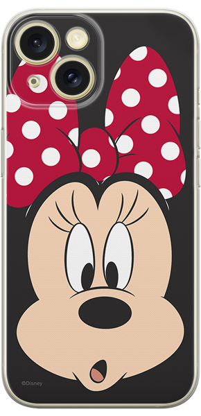 Disney Case Apple iPhone 15 Minnie Full Print Surprise Black