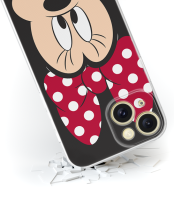 Disney Case Apple iPhone 15 Minnie Full Print Surprise Black