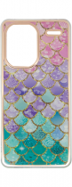 Vivid Mermaid Scale Silicone Case Redmi Note 13 Pro+ 5G Colorful