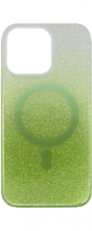 Vivid Magsafe Glitter Shine Case Apple iPhone 15 Pro Max Green