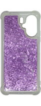 Vivid Liquid Glitter Case Redmi 13C Purple