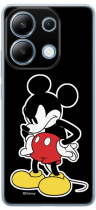 Disney Case Redmi Note 13 4G Mickey Full Print Angry Black