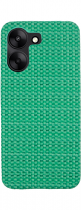 Vivid Woven Pattern Case Redmi 13C Green