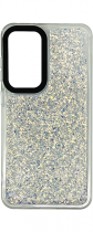 Vivid Glitter Shine Case Samsung Galaxy S24+ Silver