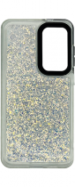 Vivid Glitter Shine Case Samsung Galaxy S24+ Silver