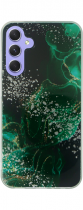 Vivid TPU Print Case Samsung Galaxy A04s Green/Black