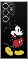 Disney Case Samsung Galaxy S24 Ultra Mickey Full Print Smiley Black