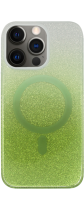 Vivid Magsafe Glitter Shine Case Apple iPhone 12/12 Pro Green