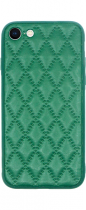 Vivid Diamond Shape PU Leather Case Apple iPhone 6/6s/7/8 Green