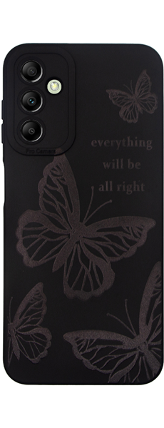 Vivid Silicone Case Samsung Galaxy A14 4G/5G Butterfly