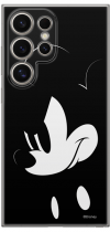Disney Case Samsung Galaxy S24 Ultra Mickey Full Print Angry B/W Black