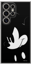 Disney Case Samsung Galaxy S24 Ultra Mickey Full Print Angry B/W Black