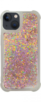 Vivid Liquid Glitter Case Apple iPhone 13 Rose Gold