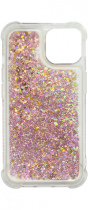 Vivid Liquid Glitter Case Apple iPhone 13 Rose Gold