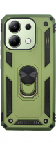 Vivid Ring Rugged Armor Case Redmi Note 13 4G Green