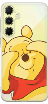 Disney Case Samsung Galaxy A55 5G Winnie the Pooh Partial Print Hiding Transparent