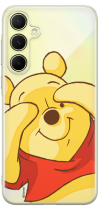 Disney Case Samsung Galaxy A55 5G Winnie the Pooh Partial Print Hiding Transparent