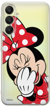 Disney Case Samsung Galaxy A25 5G Minnie Partial Print Smiley Transparent