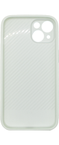 Vivid Diamond Shape PU Leather Case Apple iPhone 14 White