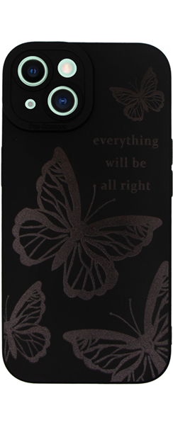 Vivid Silicone Case Apple iPhone 11 Butterfly