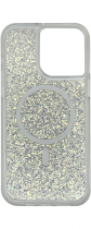 Vivid Magsafe Glitter Shine Case Apple iPhone 15 Pro Max Silver