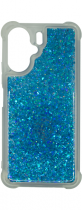 Vivid Liquid Glitter Case Redmi 13C Blue