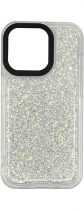 Vivid Glitter Shine Case Apple iPhone 14 Pro Max Silver