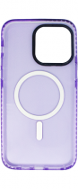 Vivid Magsafe Silicone Case Apple iPhone 14 Pro Max Purple