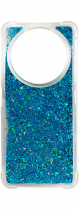 Vivid Liquid Glitter Case Redmi A3 Blue