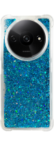 Vivid Liquid Glitter Case Redmi A3 Blue