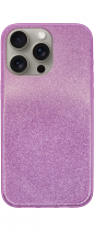 Vivid Glitter Shine Plastic Hard Case Apple iPhone 15 Pro Max Purple