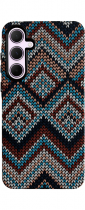 Vivid Ethnic Style Case Samsung Galaxy A35 5G Blue/Purple
