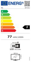 TCL 55P755 4K HDR TV with Google TV and Game Master 3.0 (2024)