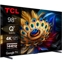 TCL 98C655 4K QLED TV with Google TV and Game Master 3.0 (2024)