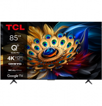 TCL 85C655 4K QLED TV with Google TV and Game Master 3.0 (2024)