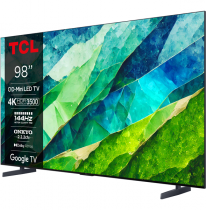 TCL 98C855 4K QD-Mini LED 144HZ TV with Google TV and Game Master Pro 3.0 (2024)