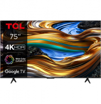 TCL 75P755 4K HDR TV with Google TV and Game Master 3.0 (2024)