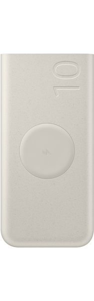Samsung Fast External Wireless Battery Pack 25W Type C 10.000mAh Beige