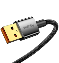 Baseus Explorer Series Auto Power-Off Fast Charging Data Cable USB to Type-C 100W 1m Black