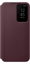 Samsung Smart Clear View Cover Galaxy S22 Burgundy